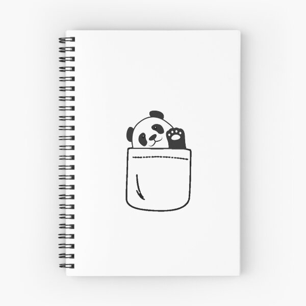 Item preview, CUTE PANDA BEAR IN POCKET designed and sold by SamiJanelle.