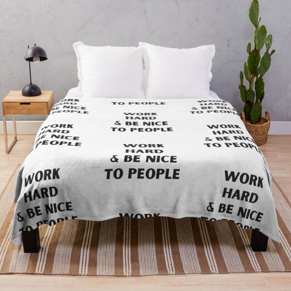 Item preview, Work hard & Be Nice to People designed and sold by EnlightParis.