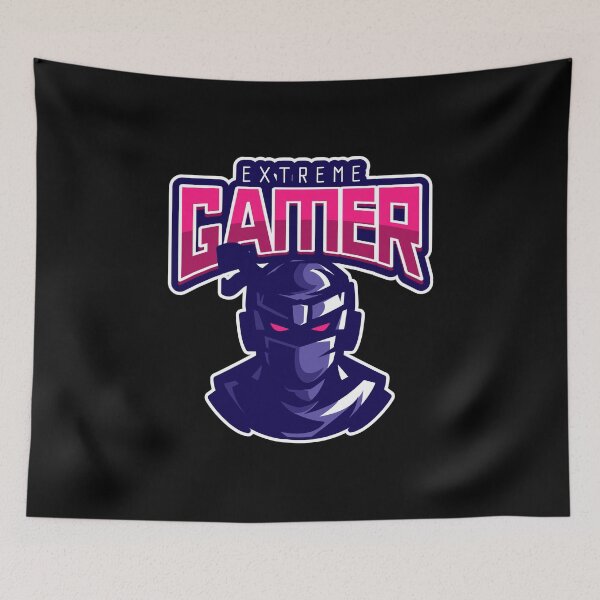 Item preview, Extreme Gamer with Gleamy Ninja designed and sold by PRIVARSHU.