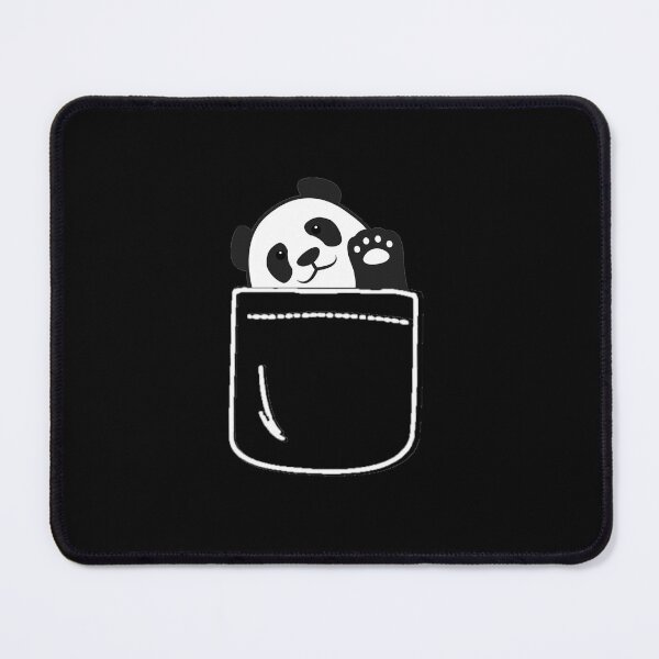 Item preview, CUTE PANDA BEAR IN POCKET designed and sold by SamiJanelle.