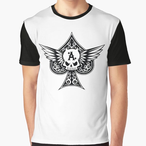 Item preview, Ace of Spades Flying Skull Motorcycle Icon designed and sold by CoreImaging.