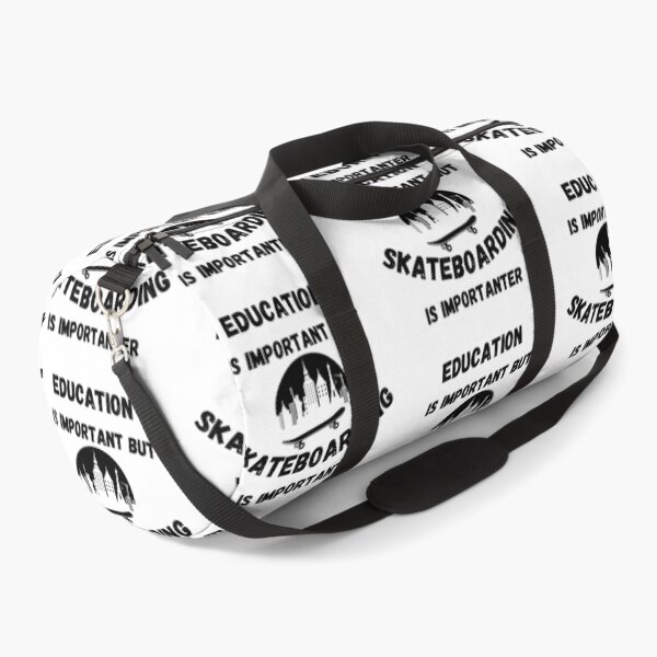 Item preview, Education Is Important But Skateboarding Is Importanter City View designed and sold by LuckyKermit.