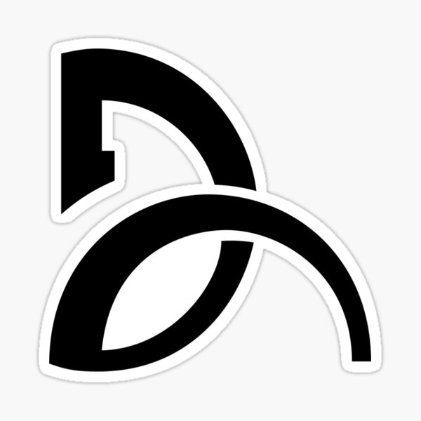 novak djokovic logo Sticker