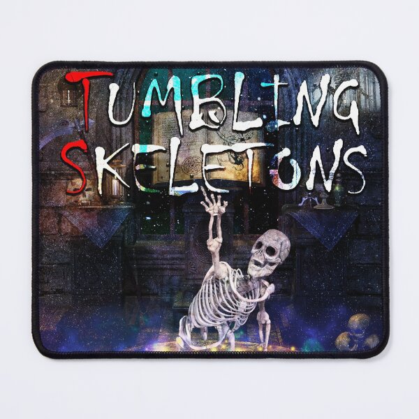 Item preview, Tumbling Skeletons - Horror, Fantasy, Skull, Magic, Action, Ghost Rider, Adventure, Haunted designed and sold by blazegoldburst.
