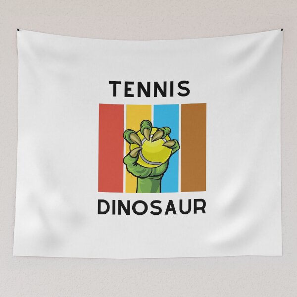 Item preview, Tennis Dinosaur Essential T-Shirt designed and sold by Issa ★★★★★.