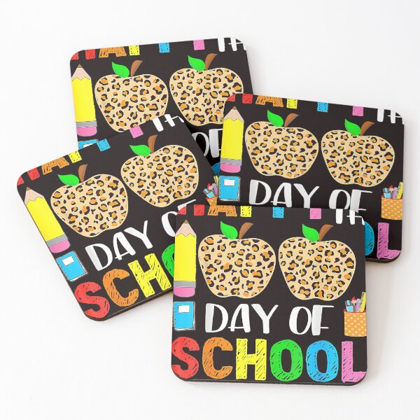 Item preview, 100 Days Of School Leopard Print Teacher And Student designed and sold by JaredWiseman.