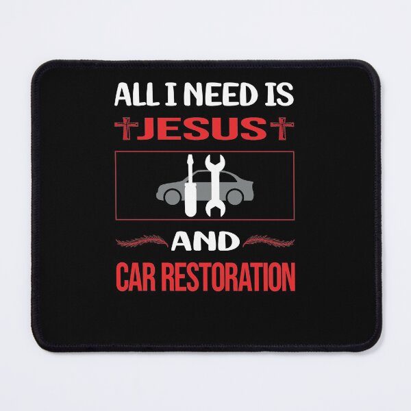 Item preview, Funny Jesus Car Restoration designed and sold by DougPoulos.
