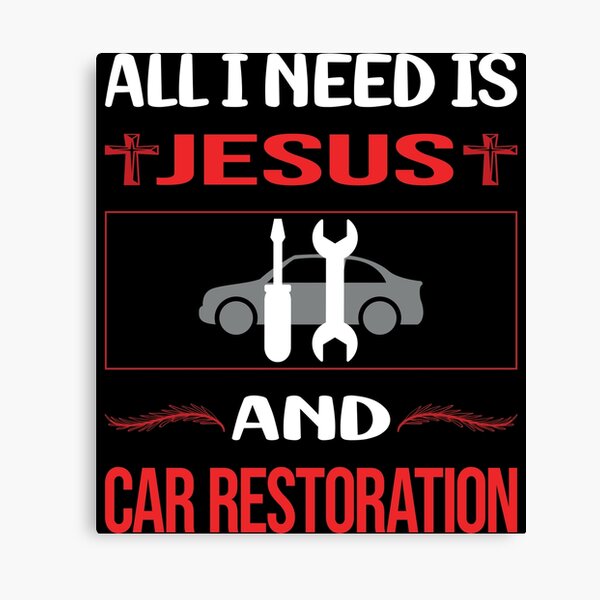 Item preview, Funny Jesus Car Restoration designed and sold by DougPoulos.