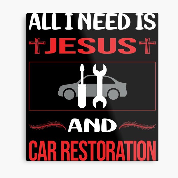 Item preview, Funny Jesus Car Restoration designed and sold by DougPoulos.