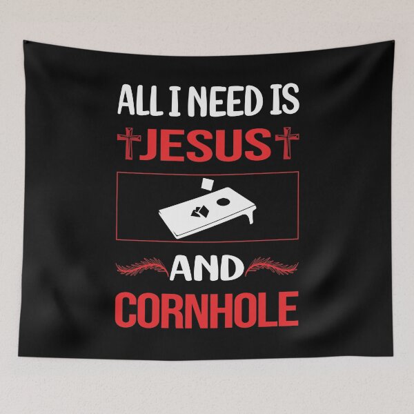 Item preview, Funny Jesus Cornhole designed and sold by DougPoulos.