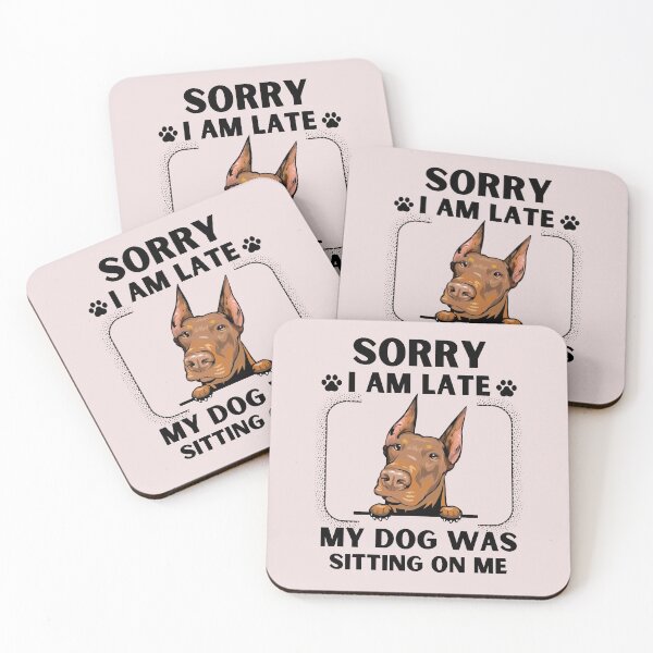 Item preview, Sorry I Am Late My Dog Was Sitting On Me (Dog Lover Gift) designed and sold by i-longmanshop.