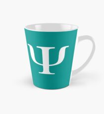 Psychology symbol white Tall Mug