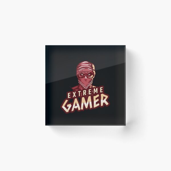 Item preview, Extreme Gamer with Fierce Avatar designed and sold by PRIVARSHU.