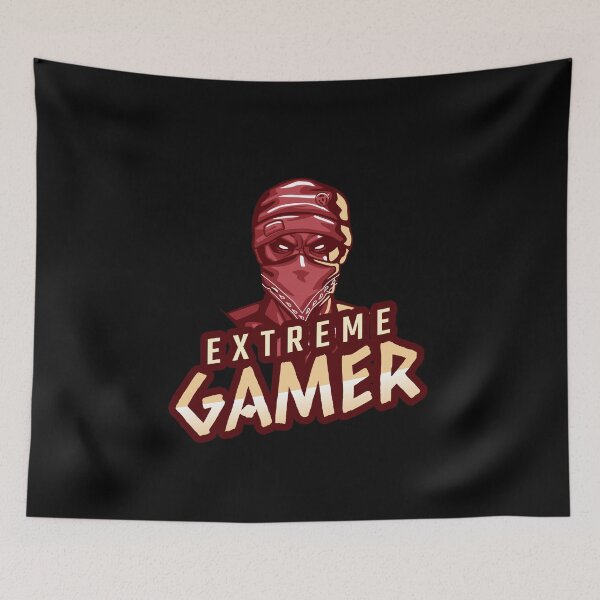 Item preview, Extreme Gamer with Fierce Avatar designed and sold by PRIVARSHU.