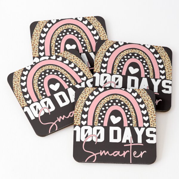 Item preview, 100 Days Smarter Happy 100th Day Of School Rainbow Leopard designed and sold by JasonButki.