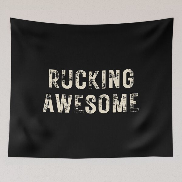 Item preview, RUCKING AWESOME RUGBY FOOTBALL designed and sold by Mercurial Merkaba.
