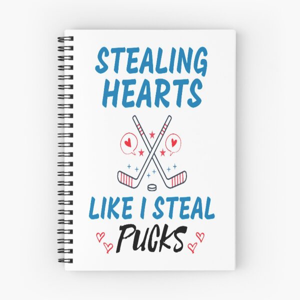 Artikelvorschau, Herzen stehlen, wie ich Pucks stehle entworfen und verkauft von deepblueH.