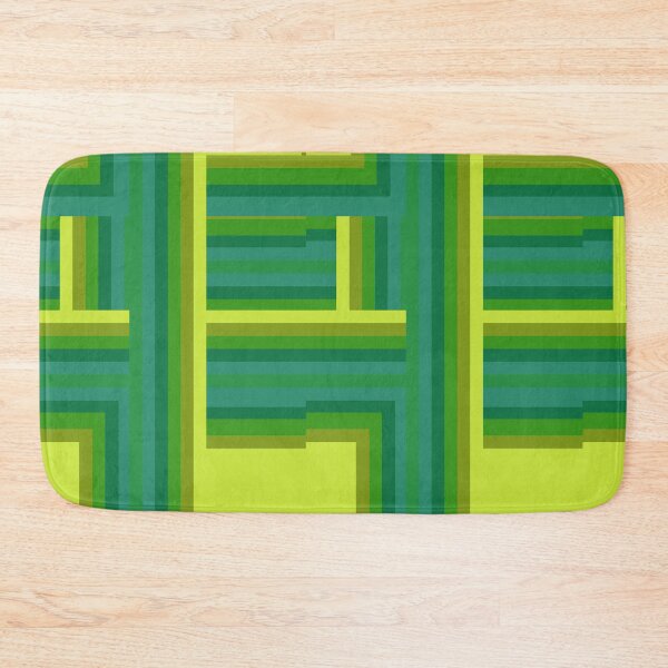 Item preview, green geometric pattern designed and sold by cemreyigitsahin.