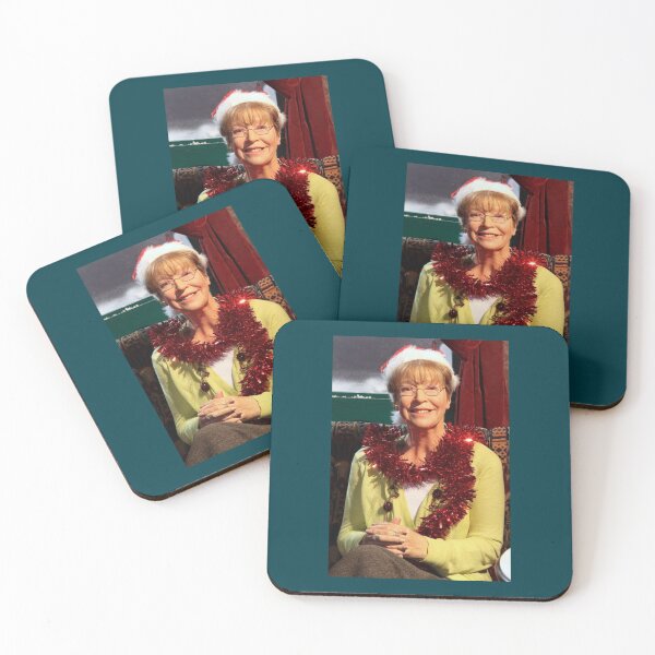 Item preview, FESTIVE DIERDRE BARLOW Greeting Card designed and sold by digitalcorpsez.