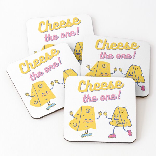 Item preview, Cute Cheese the One Couple | Romantic Cheese Pun designed and sold by mschubbybunny.