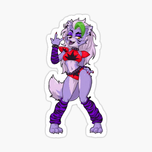 FNAF Security Breach - Roxanne Wolf Cyborg Water Bottle by