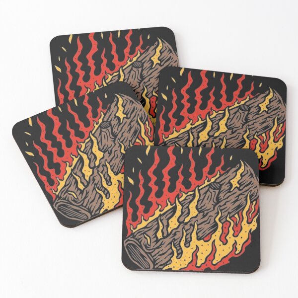 Artikelvorschau, Brennendes Holz entworfen und verkauft von DidYouDie x Design.