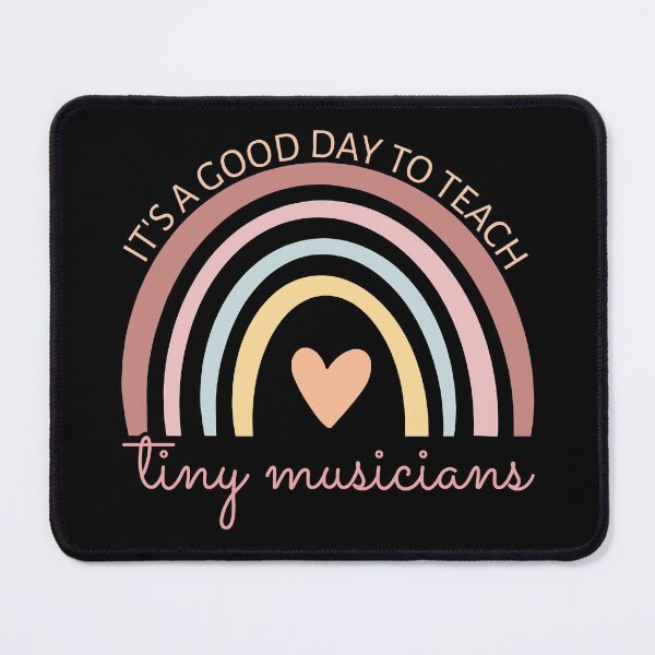 Item preview, It's A Good Day To Teach Tiny Musicians I - Boho Rainbow designed and sold by Lemon Pepper.