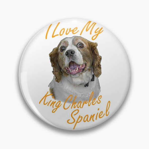 Item preview, Sadsac designs - I Love My King Charles Spaniel designed and sold by SadSacDesigns.