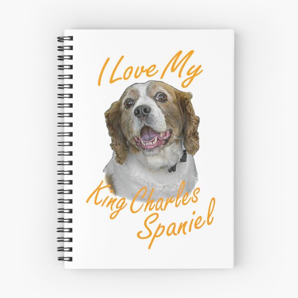 Item preview, Sadsac designs - I Love My King Charles Spaniel designed and sold by SadSacDesigns.