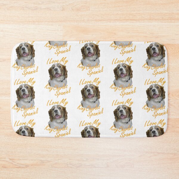 Item preview, Sadsac designs - I Love My King Charles Spaniel designed and sold by SadSacDesigns.