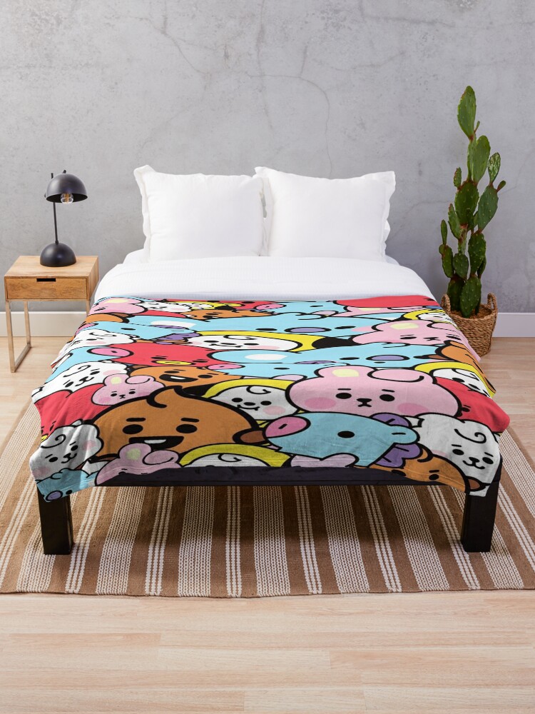 Bt21 throw outlet blanket