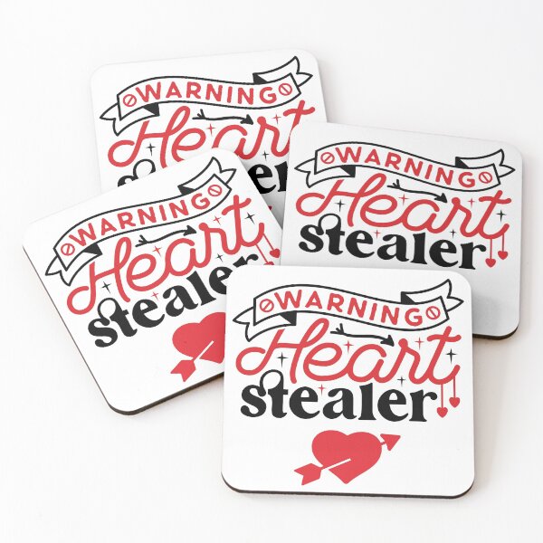 Item preview, Warning Heart Stealer, Heart Stealer designed and sold by WanderTravels.