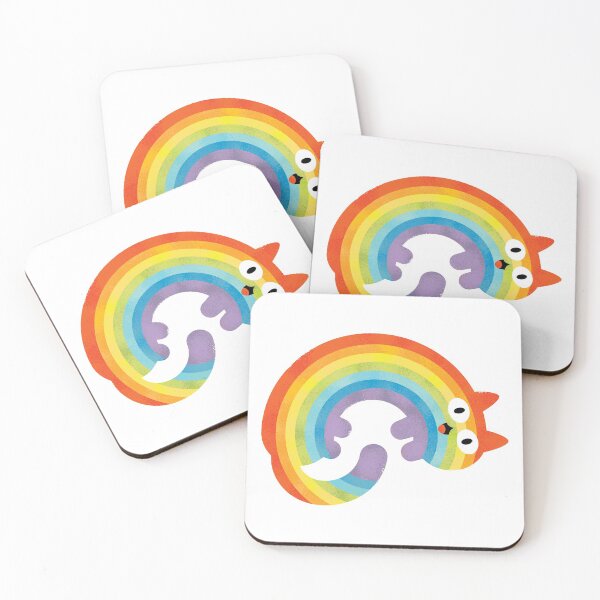 Item preview, Dry Brush Rainbow Kitty designed and sold by MisterPlop.