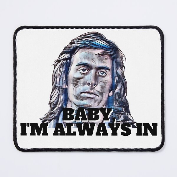 Item preview, Samurai Cop Quote - Baby, I'm always in designed and sold by EinsamerBaum.