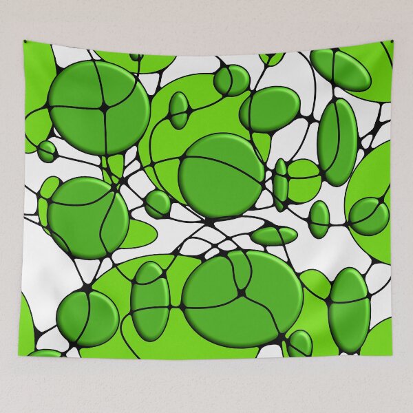 Aperçu de l'œuvre Art neurographique : conception de cercle 3d de style abstrait coloré créée et vendue par Momona-design.