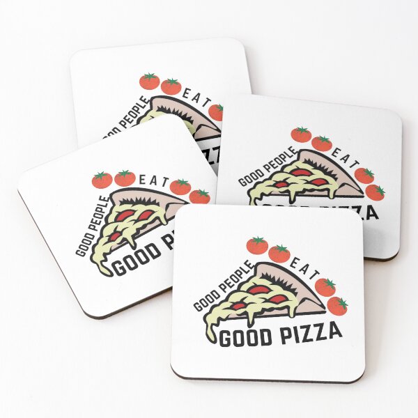 Item preview, Good People Eat Good Pizza designed and sold by theredsharp.