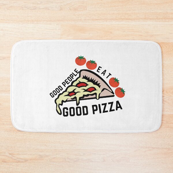 Item preview, Good People Eat Good Pizza designed and sold by theredsharp.