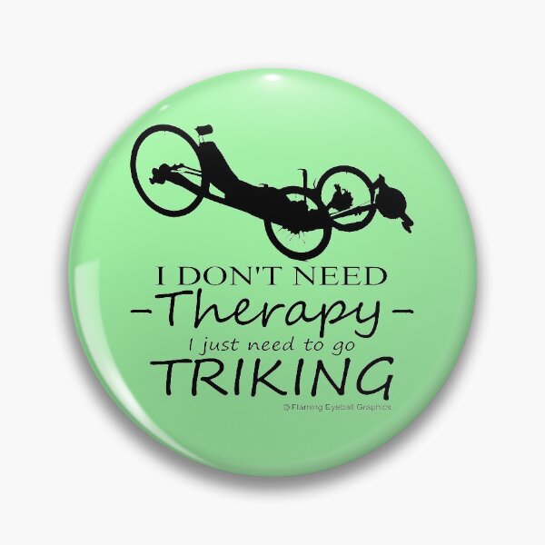 Item preview, Trike Therapy 2 (dark) designed and sold by Flaming-Eyeball.