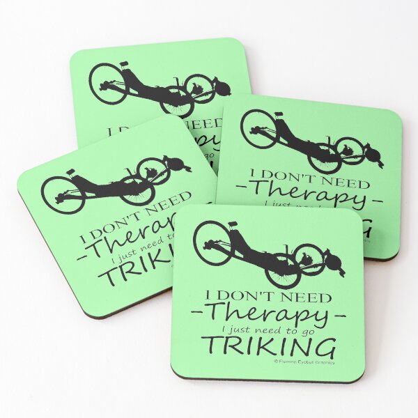 Item preview, Trike Therapy 2 (dark) designed and sold by Flaming-Eyeball.