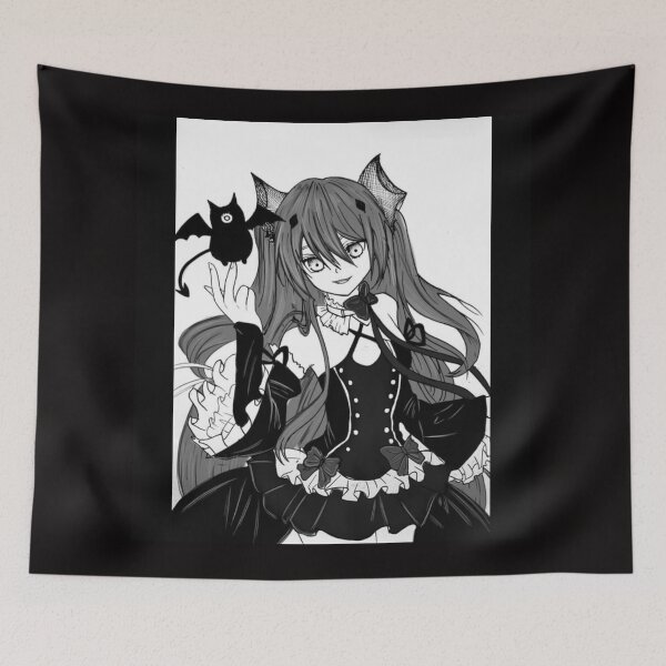 Item preview, creepy bat girl designed and sold by XJESHX.