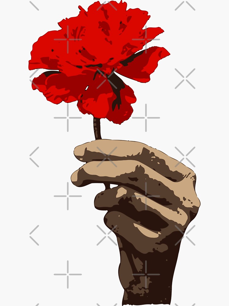 "hadestown flower" Sticker for Sale by Leyzel Redbubble