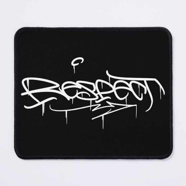 Item preview, Respect Series White Graffiti Tag designed and sold by workbytristan.