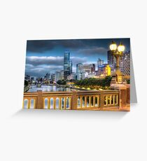 St. Kilda Rd Bridge - Melbourne Greeting Card