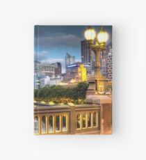 St. Kilda Rd Bridge - Melbourne Hardcover Journal