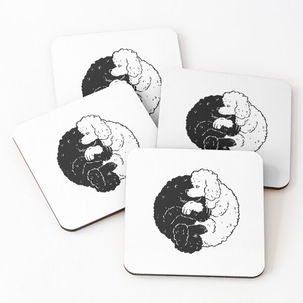 Item preview, Yin Yang Poodle Dog designed and sold by DerSenat.