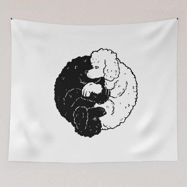 Item preview, Yin Yang Poodle Dog designed and sold by DerSenat.