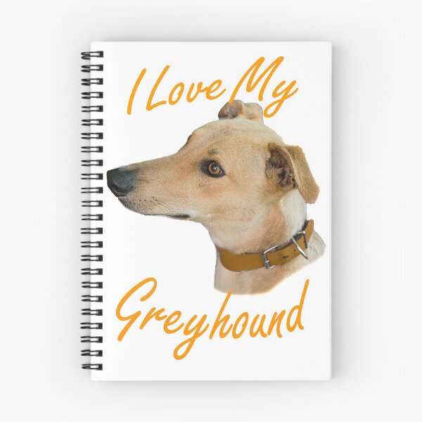 Item preview, Sadsac designs - I Love My Greyhound designed and sold by SadSacDesigns.