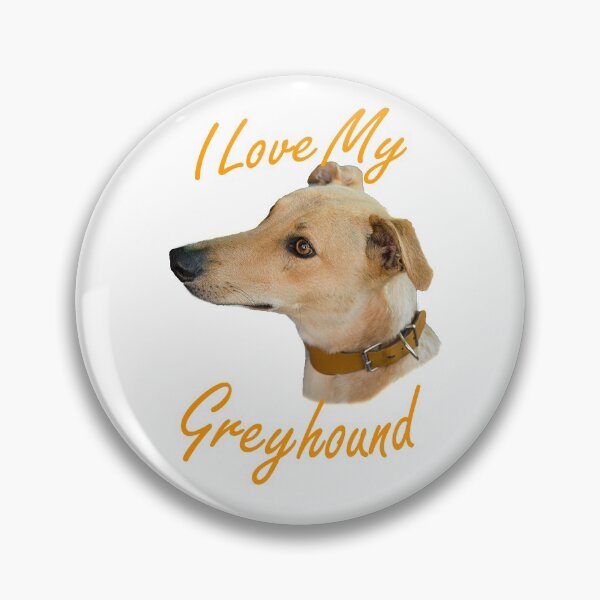 Item preview, Sadsac designs - I Love My Greyhound designed and sold by SadSacDesigns.