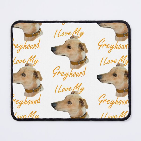 Item preview, Sadsac designs - I Love My Greyhound designed and sold by SadSacDesigns.