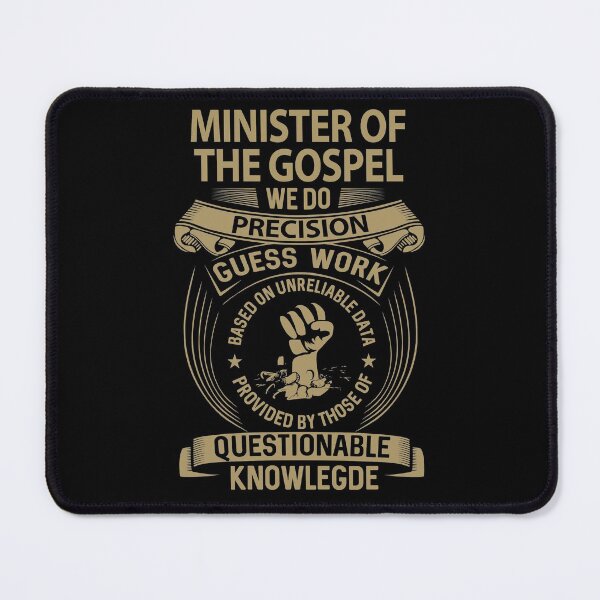 Item preview, Minister Of The Gospel T Shirt - We Do Precision Job Gift Item Tee designed and sold by paneczkopat.